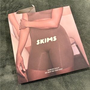 SKIMS Seamless Sculpt Shorts in Ochre